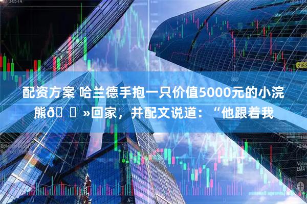 配资方案 哈兰德手抱一只价值5000元的小浣熊🐻回家，并配文说道：“他跟着我